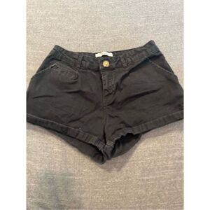 Papaya black shorts size small cheeky